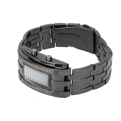 Orologio led unico binario - led,