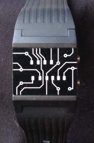 Orologio binary time - time, by