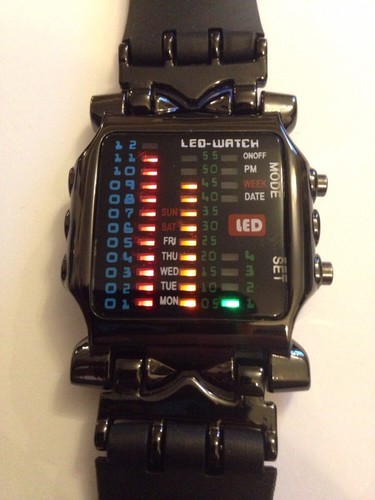Orologio digitale binario - , led