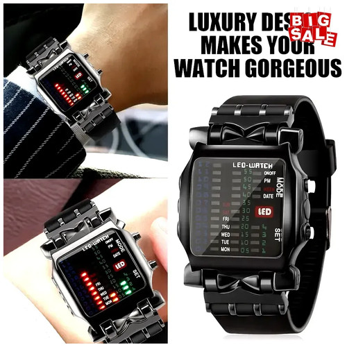 Orologio led creativo - led, granchio