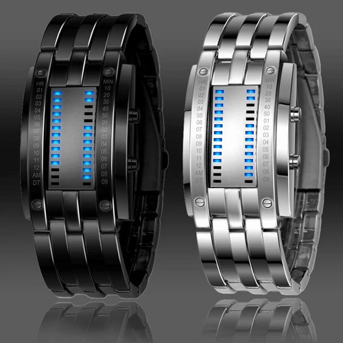 Nuovo orologio binario uomo
