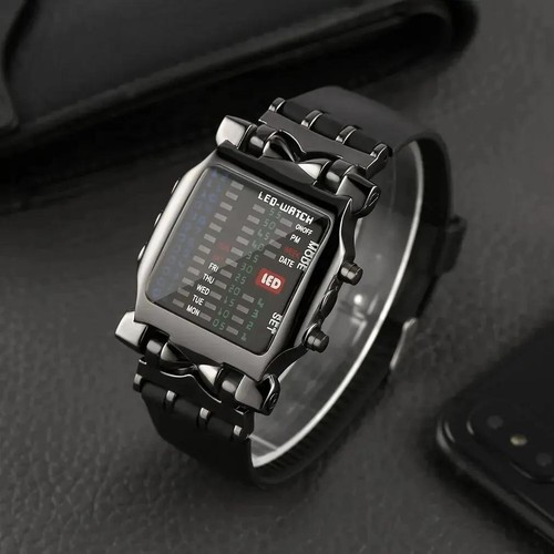 Orologio binario display led - binario,