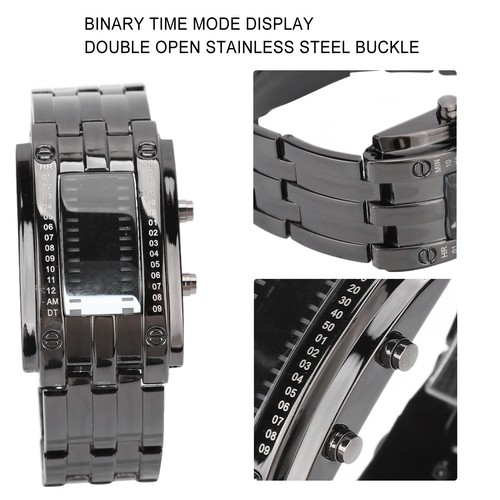 Orologio led unico binario - orologio,