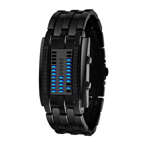 Orologio lusso binario led - binario,